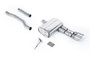 Mini Cooper S F55 (LCI Only) - GPF/OPF Back Exhaust System with Titanium GT-90 Trims