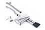 Mini Cooper S F55 (LCI Only) - GPF Bypass - Non Resonated (Louder) Cat-Back Exhaust System with Cerakote Black GT-90 Trims
