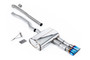 Mini Cooper S F55 (LCI Only) - GPF Bypass - Non Resonated (Louder) Cat-Back Exhaust System with Burnt Titanium GT-90 Trims
