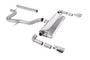 Seat Leon Cupra R 310ps - Non-Resonated (Louder) Cat-Back Exhaust System with GT-100 Polished Trims