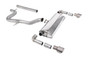 Seat Leon Cupra R 310ps - Non-Resonated (Louder) Cat-Back Exhaust System with GT-100 Titanium Trims