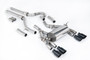 BMW F80 M3/F82 M4 - Equal Length (Loudest) Cat-Back Exhaust System with Cerakote Black Trims
