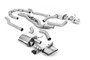 Audi RS6/RS7 C8 - Non Resonated Cat Back System (Twin 80mm) with Polished Oval Trims - Louder - (No Cutting Required)