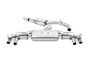 Audi S3 8Y Sportback GPF models - 80mm Resonated Cat-Back Exhaust System with Carbon Trims - EC Approved