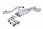 Audi S3 8Y Sportback GPF models - 80mm Non-Resonated (Louder) Cat-Back Exhaust System with Titanium Trims