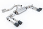 Audi S3 8Y - Part-Resonated Cat-Back Exhaust System with JET-115 Carbon Tips