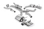 Audi RS6/RS7 C8 - Resonated (Quieter) Cat Back Back System with Polished Oval Trims