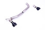Ford Fiesta MK8/8.5 ST 1.5 - Maxton Designs Dual Outlet Upgrade Kit with GT-100 Black Trims