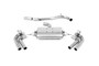 Seat Cupra Formentor 1.4TSI e Hybrid (GPF Models) - Non Resonated (Louder) GPF/OPF Back System with GT-100 Polished Trims