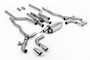 BMW M5 F90 (GPF Equipped) - Cat Back Exhaust System with Polished GT-100 Trims