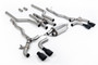 BMW M5 F90 (GPF Equipped) - Cat Back Exhaust System with Cerakote Black GT-100 Trims