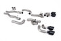 BMW M8 F91/92/93 (GPF Equipped) - OPF/GPF Back System with valved Rear Silencer Bypass & GT-115 Cerakote Black Trims