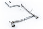 Ford Fiesta MK8 1.0T ST Line (Dual Outlets) - GPF/OPF Back Non-Resonated (Louder) with Polished GT-100 Trims