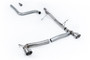 Ford Fiesta MK8 1.0T ST Line (Dual Outlets) - GPF/OPF Back Non-Resonated (Louder) with Brushed Titanium GT-100 Trims