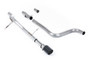 Ford Fiesta MK8 1.0T ST Line (GPF Models) - Non-Resonated (Louder) GPF/OPF Back with Carbon JET-90 Trim