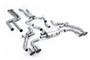 BMW X3 G01 S58 - Non-Resonated (Louder) Downpipe Back Exhaust System with Polished Trims