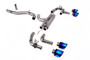 VW Golf R MK8/MK8.5 - 80mm System with Burnt Titanium Trims (Race System - Loudest)