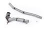Large Bore Downpipe and Hi-Flow Sports Cat - Fits with OE Cat Back (Golf Mk8 R/Audi S3 8Y)