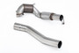 VW Golf GTI Mk8 - Large-bore Downpipe and Hi-Flow Sports Cat (For Milltek Cat-Back)