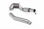 VW Golf GTI Mk8 - Large-bore Downpipe and Hi-Flow Sports Cat (For OE Cat-Back)