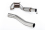 VW Golf GTI Mk8 - Large-bore Downpipe and Hi-Flow Race Cat (For Milltek Cat-Back)