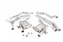 Audi RS5 B9.5 Non GPF Models - Non-Resonated (Race - Louder) Cat Back Exhaust System with Titanium Oval Trims