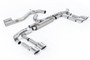 Audi S3 8Y - Non-Resonated Race (Loudest) Cat Back Exhaust System with with Polished Ovals