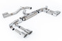 Audi S3 8Y - Non-Resonated Race (Loudest) Cat Back Exhaust System with GT-115 Polished Tips