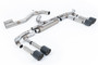 Audi S3 8Y - Non-Resonated Race (Loudest) Cat Back Exhaust System with JET-115 Carbon Tips