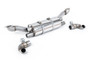 Porsche 911 991.1 3.8L - Rear Silencer Fits to OE Side Silencers and with OE Tips