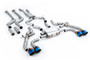 BMW X3 G01/X4 G02 S58 LCI (GPF Equipped) - OPF/GPF Bypass System with Burnt/Blue Titanium Trims
