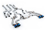 BMW X3 G01/X4 G02 S58 LCI - Primary Cat-Back System with Burnt/Blue Titanium Trims