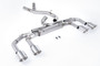 VW Golf R MK8/MK8.5 - 80mm Systems Non Valved with Polished Tips (Race System - Loudest)