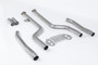 BMW G8X M3/M4 - Non Resonated Secondary Catalyst Bypass - Fits to OE Downpipes & Milltek Sport Axle Back Only