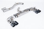 VW Golf R MK7 - 80mm Race Cat-back with GT-100 Carbon Trims (Non-Resonated - Loudest)