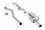 Honda Integra DC5 Type R - Resonated Cat Back with Single Wall 3.5" Polished Tip