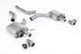 Upgrade Kit to Signature Series Titanium Axle Back System from any existing Milltek Sport Stainless Options (RS6 + RS7 C8)