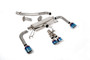 Toyota GR Corolla 1.6 Turbo - 3' Non Resonated Secondary Cat Back (Louder) with Burnt Titanium GT Tips
