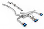 Toyota GR Corolla 1.6 Turbo - 3' Non Resonated Primary Cat Back (Louder) with Burnt Titanium GT Tips