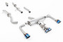 Toyota GR Corolla 1.6 Turbo - 3' Resonated Primary Cat Back with Burnt Titanium GT Tips