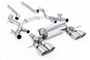 BMW G87 M2 - Non-Resonated Secondary Cat Back System with GT-115 Brushed Titanium Trims