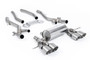 BMW G8X M3/M4 - OPF/GPF Back with Centre Resonator Bypass System with GT-115 Brushed Titanium Trims