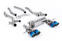 BMW G8X M3/M4 - OPF/GPF Back with Centre Resonator Bypass System with GT-115 Burnt/Blue Titanium Trims