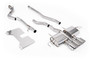 Honda Civic FL5 Type R - Non Resonated (Loudest) Non-Valved Catback Systems with Polished Trims