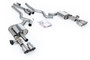 Ford Mustang 2.3 (S650 Fastback) - Valved Non-Resonated Cat-back with Brushed Titanium Trims