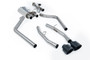 Dodge Ram 1500 5th Gen (Hemi V8) - Valved Cut Out Cat-Back (includes Remote Control) with 5.5' Cerakote Black Tips