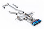 Honda Integra DE5 Type S - Non-Resonated (Loudest) Cat-Back with 3 x GT-115 Burnt/Blue Titanium Trims