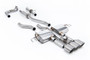 Honda Integra DE5 Type S - Resonated (Quietest) Cat-Back with 3 x GT-115 Brushed Titanium Trims