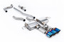 Honda Integra DE5 Type S - Part Resonated (Mid Volume) Cat-Back with 3 x GT-115 Burnt/Blue Titanium Trims
