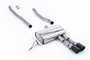 Mini Cooper S F55 - Non-Resonated (Louder) Cat-Back with Carbon Tips